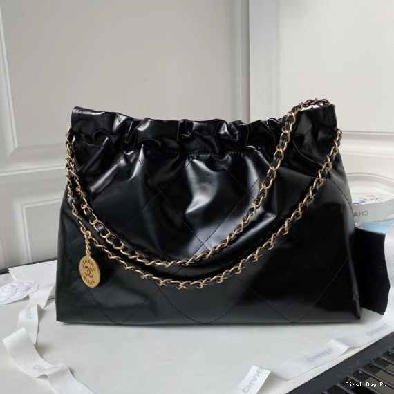 First Bag Ru CHANEL -30×45×8cm 22 HANDBAG 0822